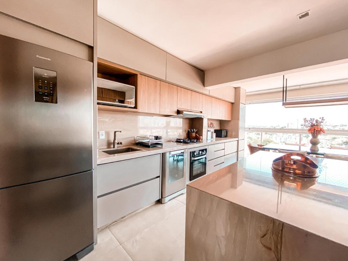 Luxuoso Apto 2Q Jd Goias - 1103T Apartment Goiania Luaran gambar